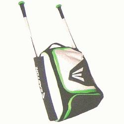 aston Bat Pack E200P Bag 20 x 13 x 9 White-Neon Green  Front